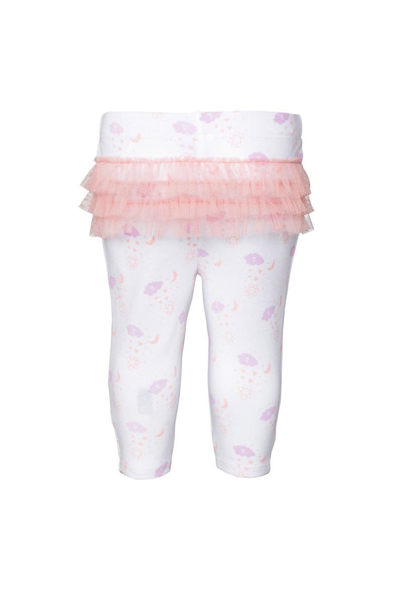 Girls Newborn & Infant White Washington Commanders Spreading Love Bodysuit and Tutu Leggings Set, Alternate, color, White