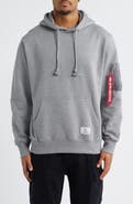 Alpha Industries Utility Pocket Cotton Fleece Hoodie