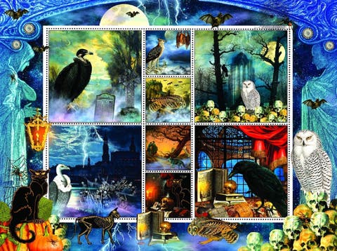 Halloween Dance  Spooky 1000 piece Jigsaw Puzzle for Adults