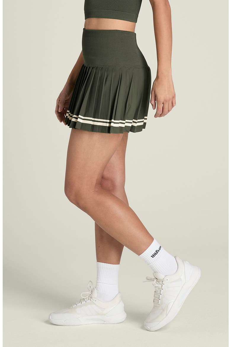 Midtown Performance Tennis Skirt, Alternate, color, GRAPE LEAF