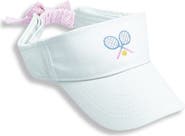 Bits & Bows Tennis Bow Visor