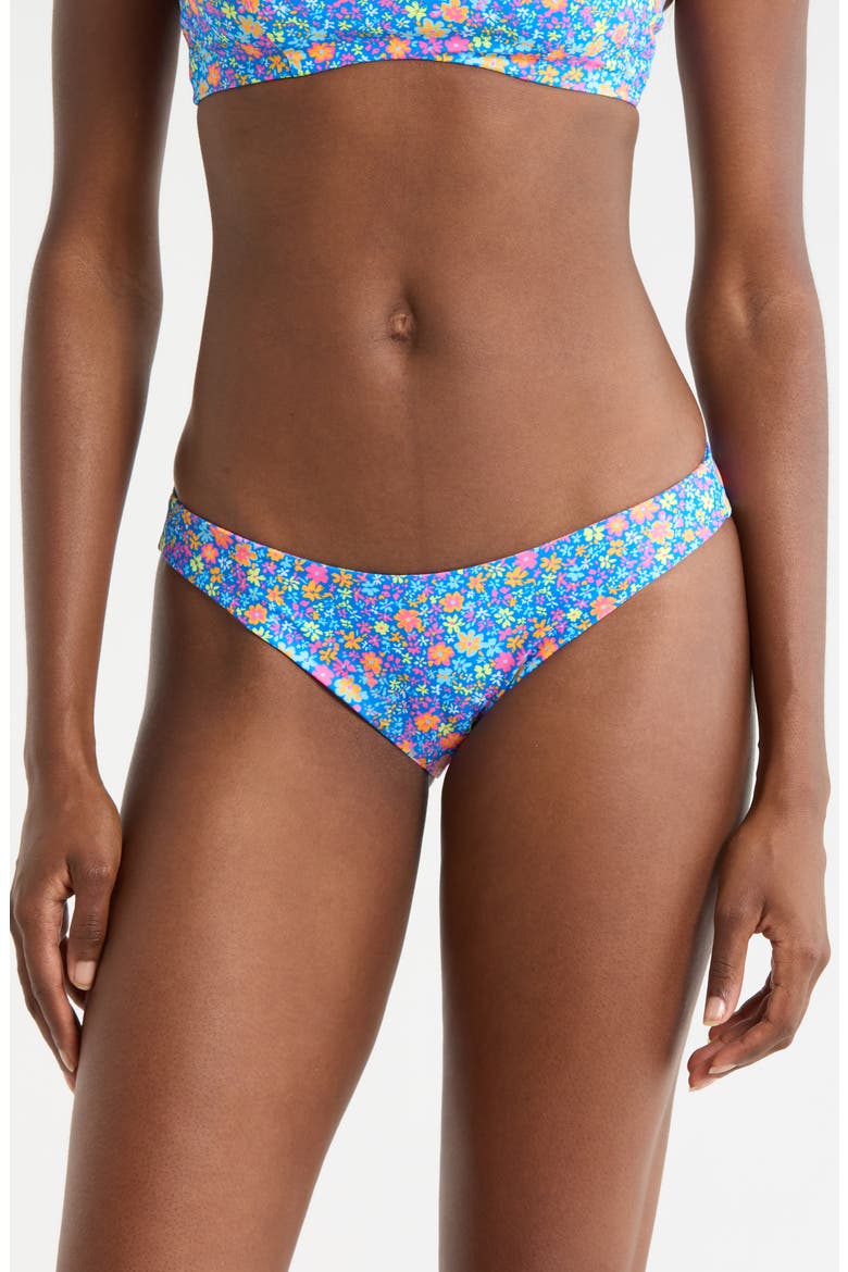 Hipster Bikini Bottoms, Main, color, ELECTRIC BLOOM
