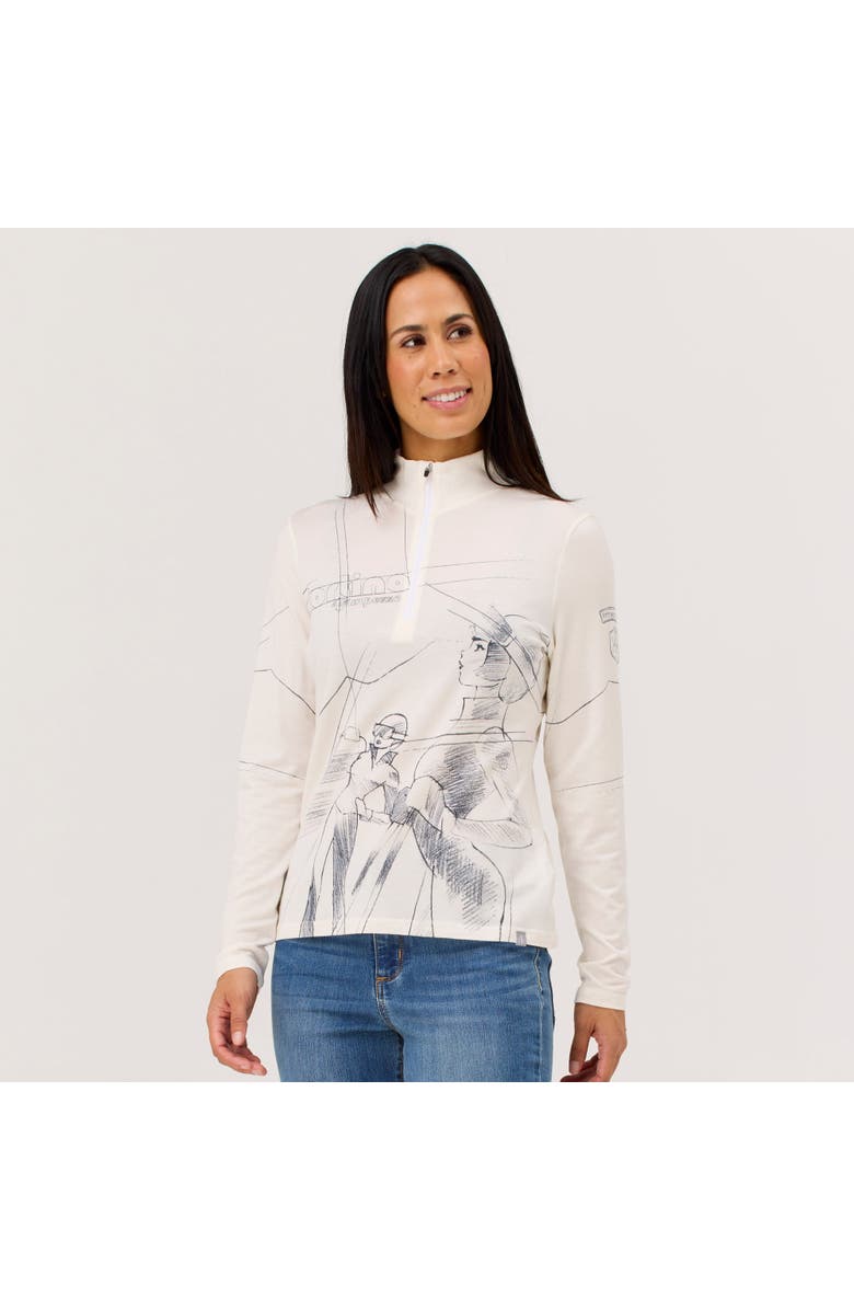 Krimson Klover Back Country Sketch Merino Base Layer Top, Main, color, Natural