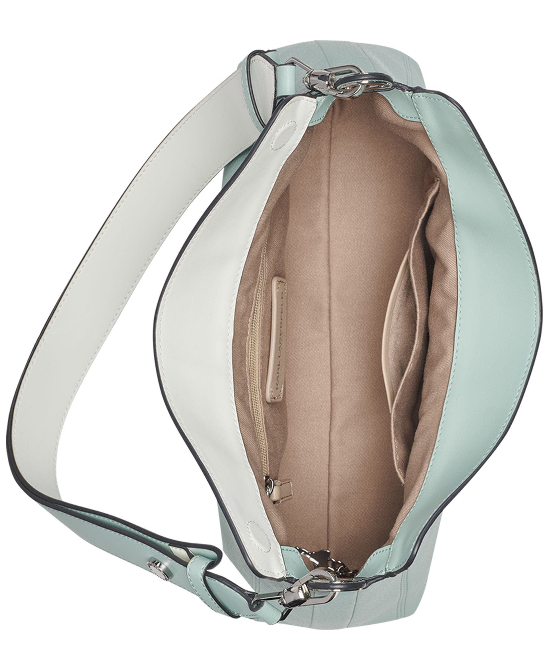 KARL LAGERFELD PARIS Nikole Shoulder, Alternate, color, Fresh Mint