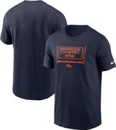 Nike Men's Nike Navy Denver Broncos Primetime Local Essential T-Shirt