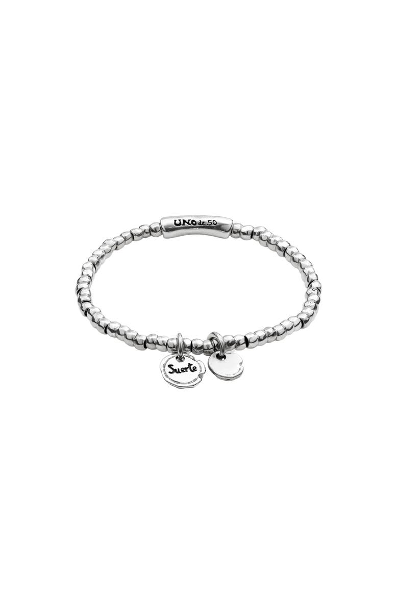 Sterling Silver Plated Bracelet, Main, color, Silver