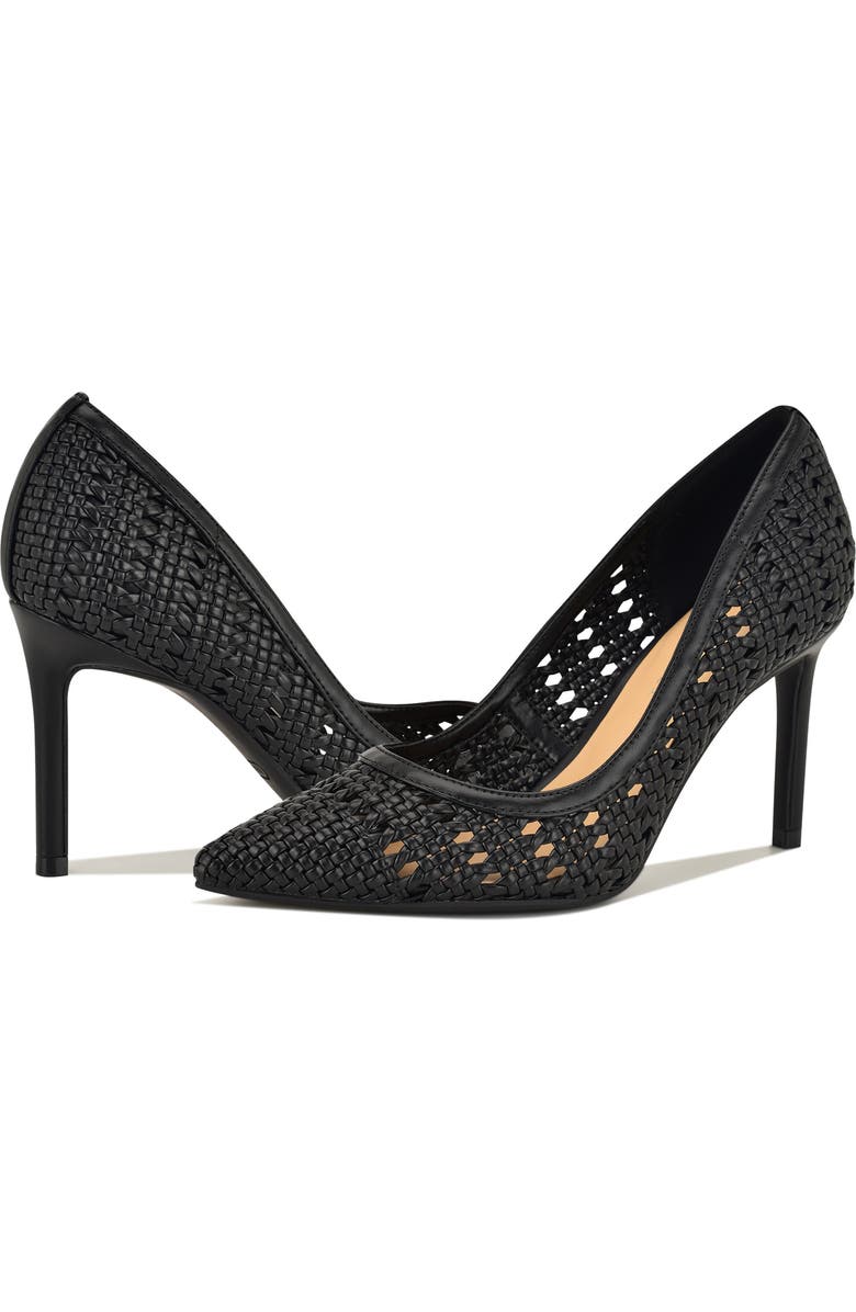 Nine West Elbeew Pointed Toe Pump, Alternate, color, Black