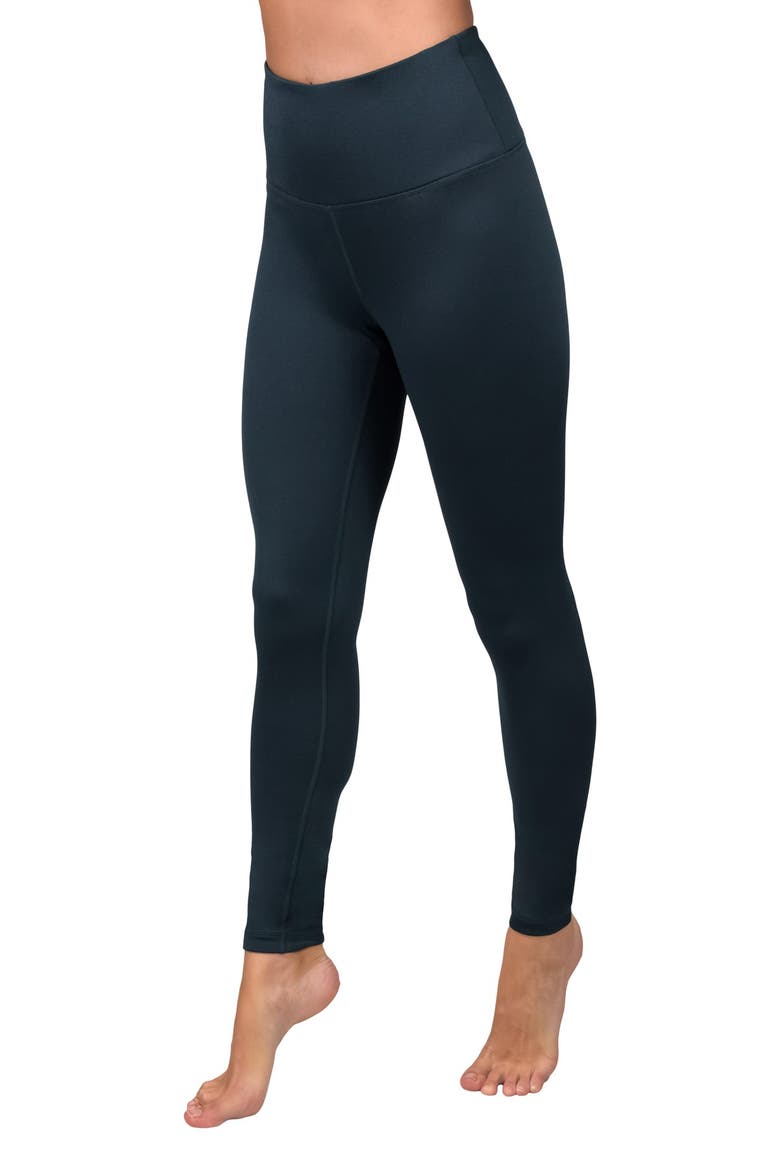 Soft Tech Fleece Lined High Rise Leggings, Alternate, color, TUCSON TEAL