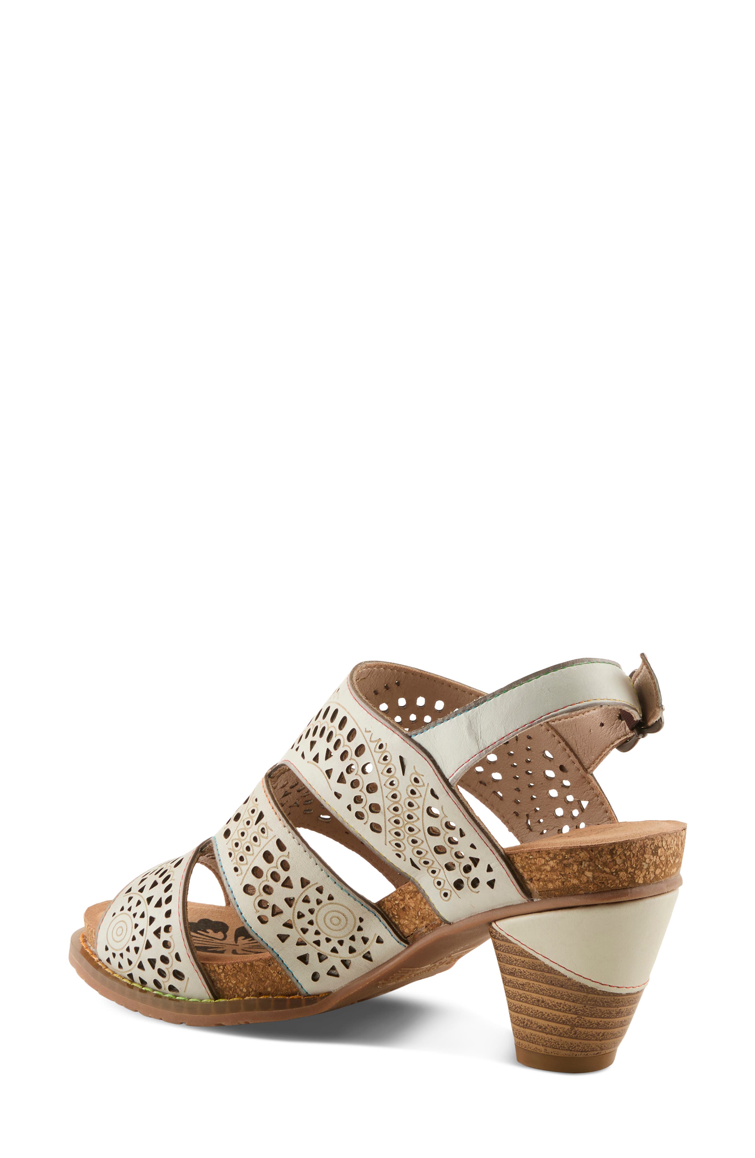 L'Artiste by Spring Step Perfdfection Slingback Sandal, Alternate, color, Bone