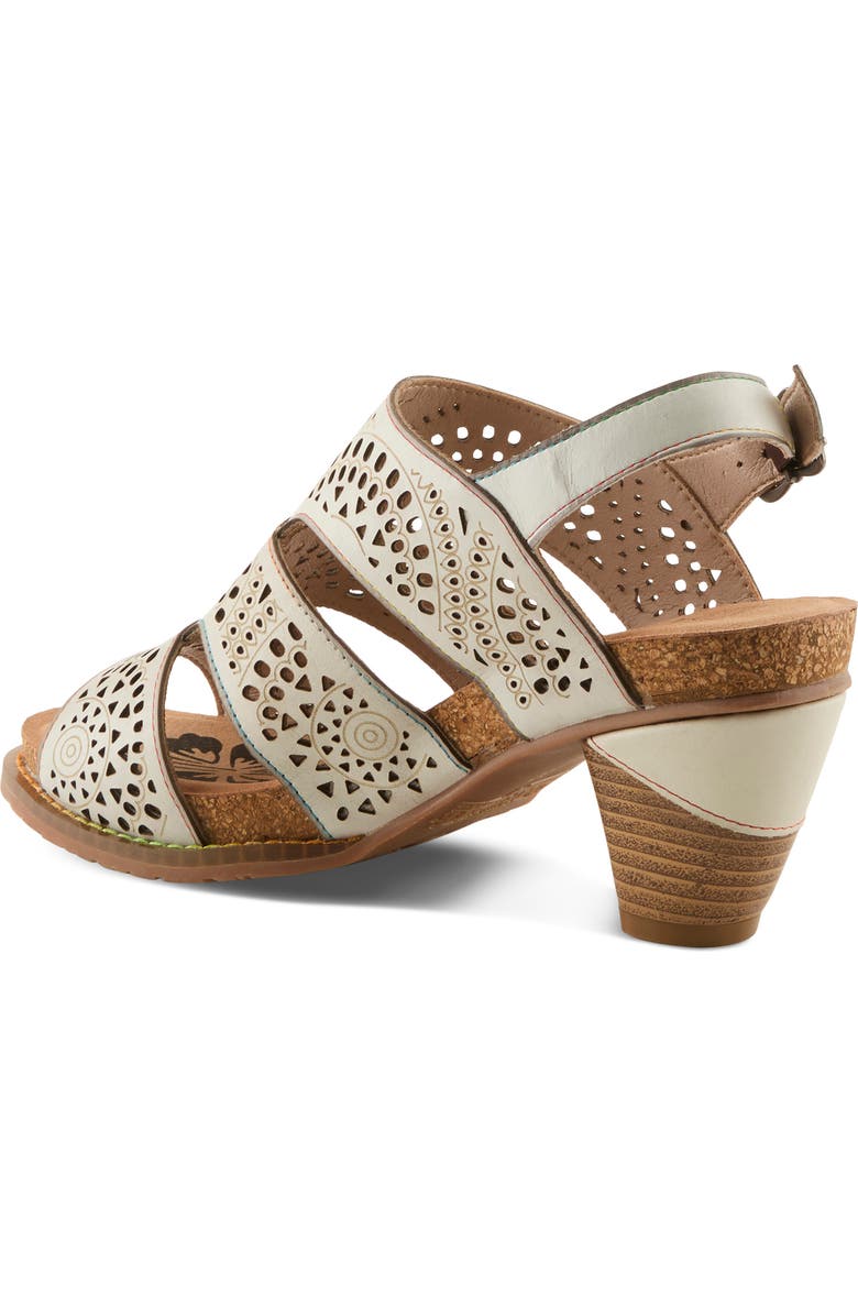 L'Artiste by Spring Step Perfdfection Slingback Sandal, Alternate, color, Bone