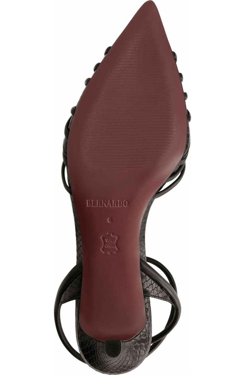 Bernardo Footwear Minu Kitten Heel Pump, Alternate, color, Black