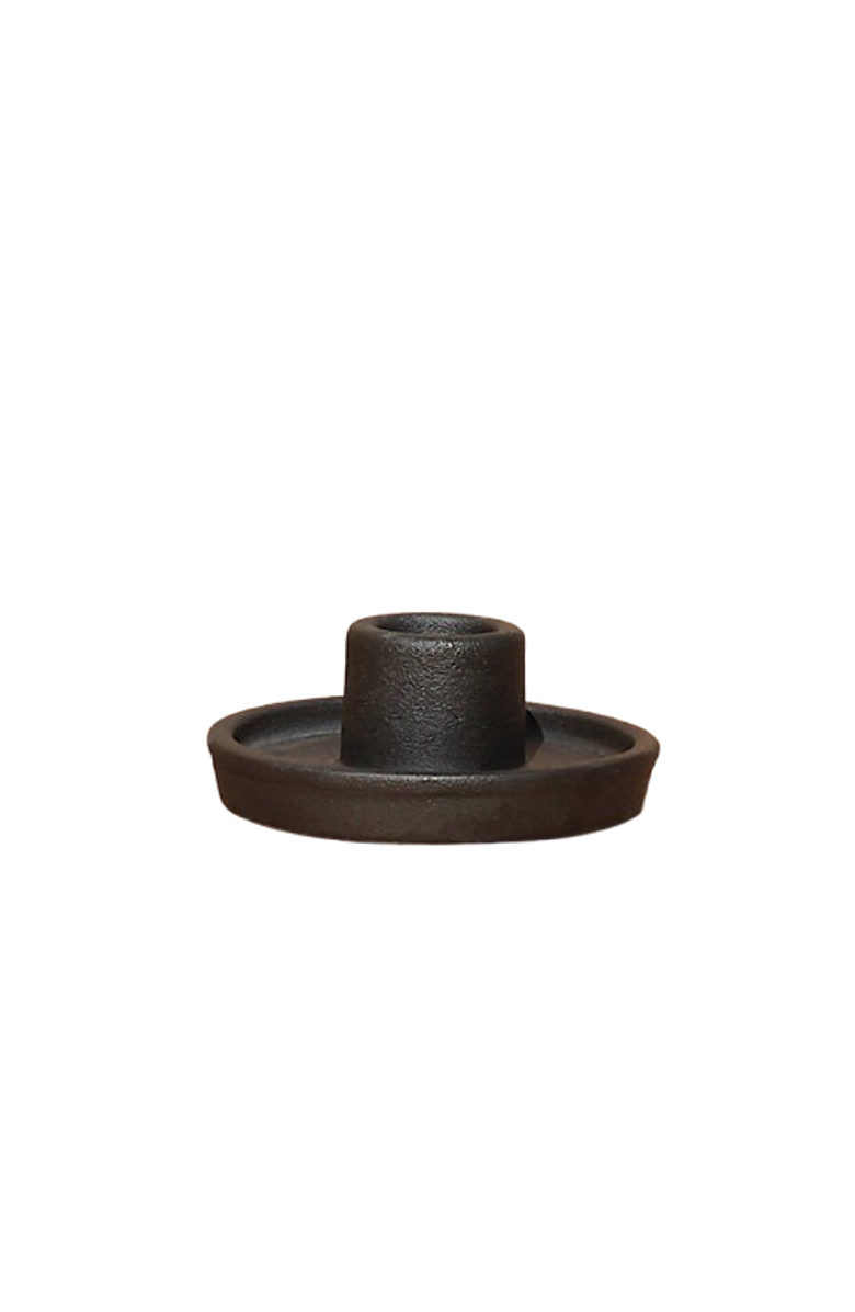 Osmos Studio Whirl Ceramic Candle Holder - Set of 2, Main, color, Black