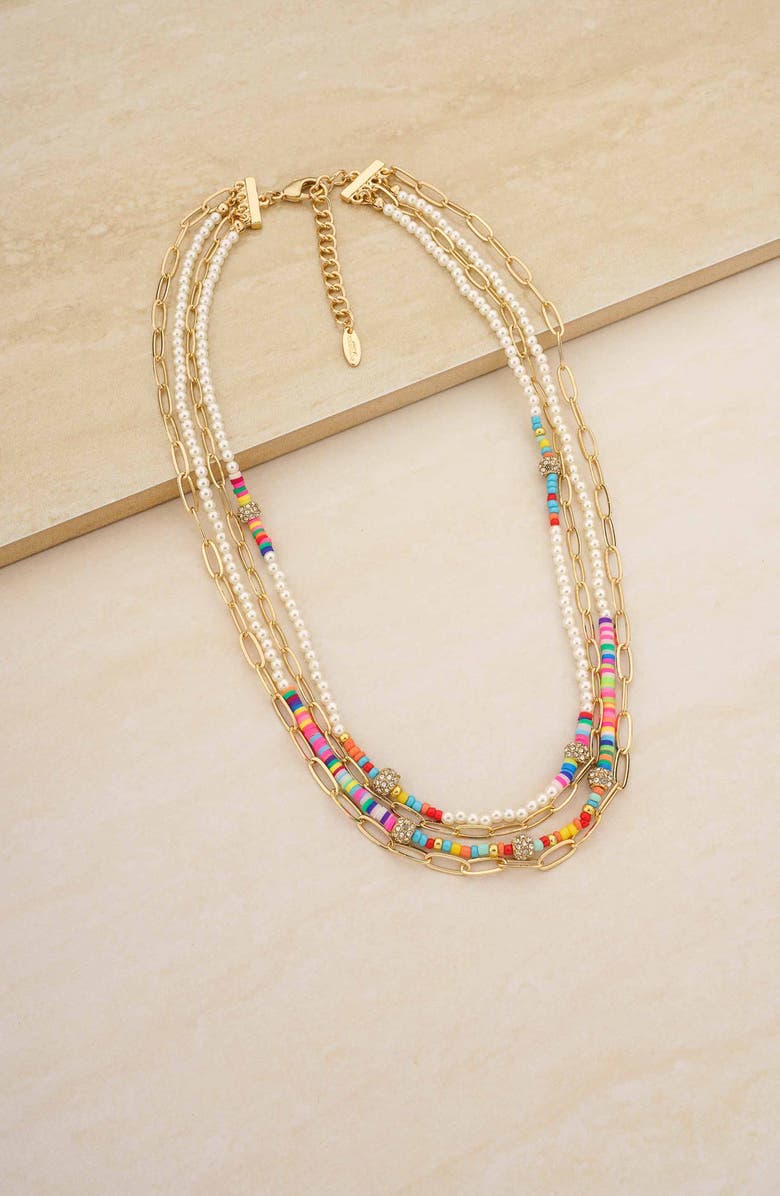 Ettika Festival Layered Necklace, Alternate, color, 