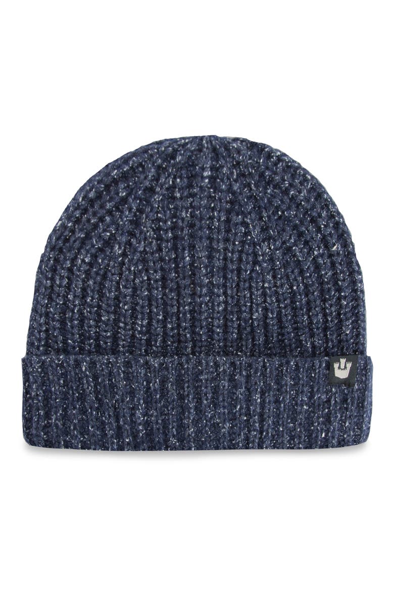 Northstar Merino Wool & Silk Beanie, Alternate, color, NAVY