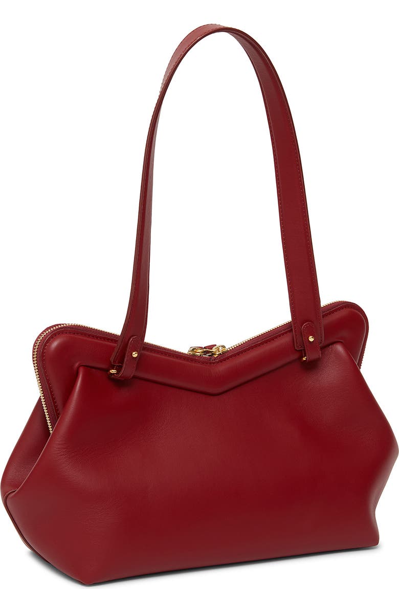 Mansur Gavriel M Frame Shoulder Bag, Alternate, color, Cherry