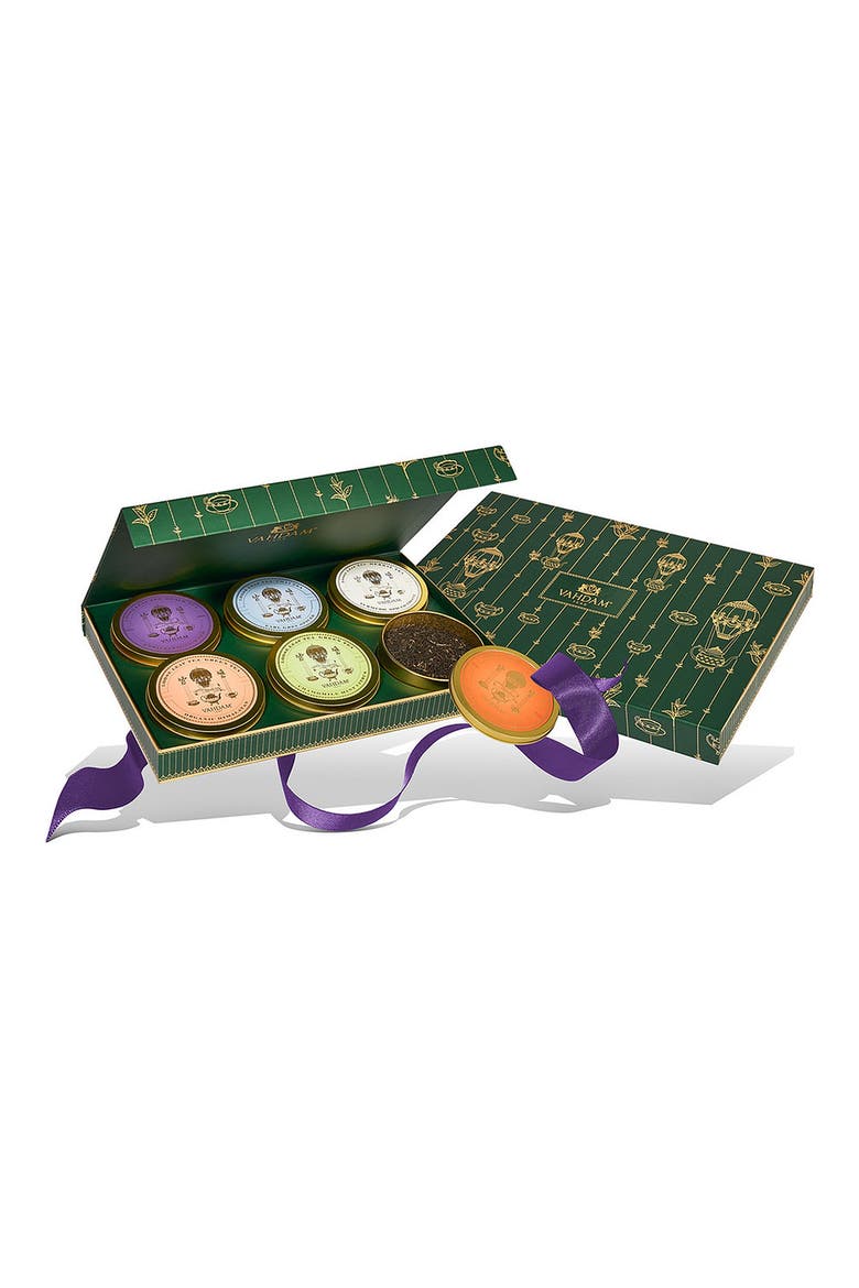 World Reserve Set of 6 Loose Leaf Teas, Alternate, color, GREEN