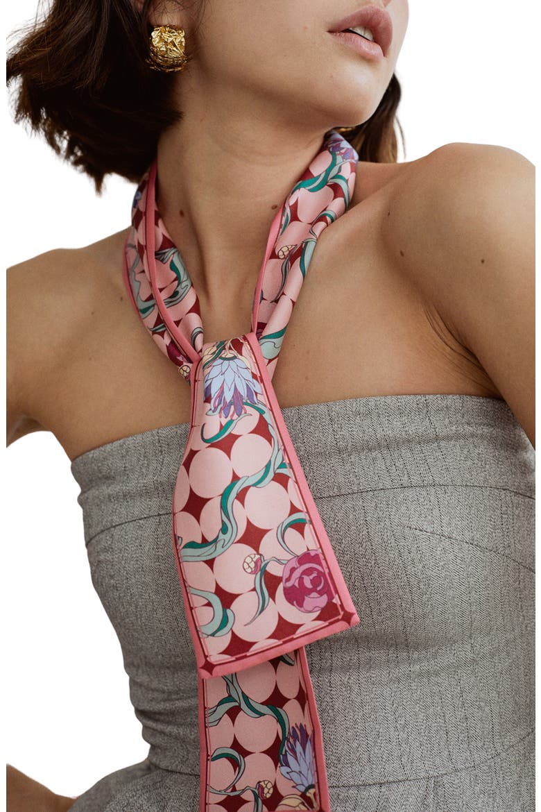 Dream Silk Scarf, Main, color, SAKURA PINK