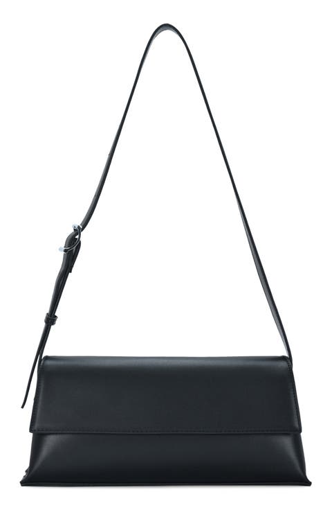 Clean Buckle Strap Shoulder Bag