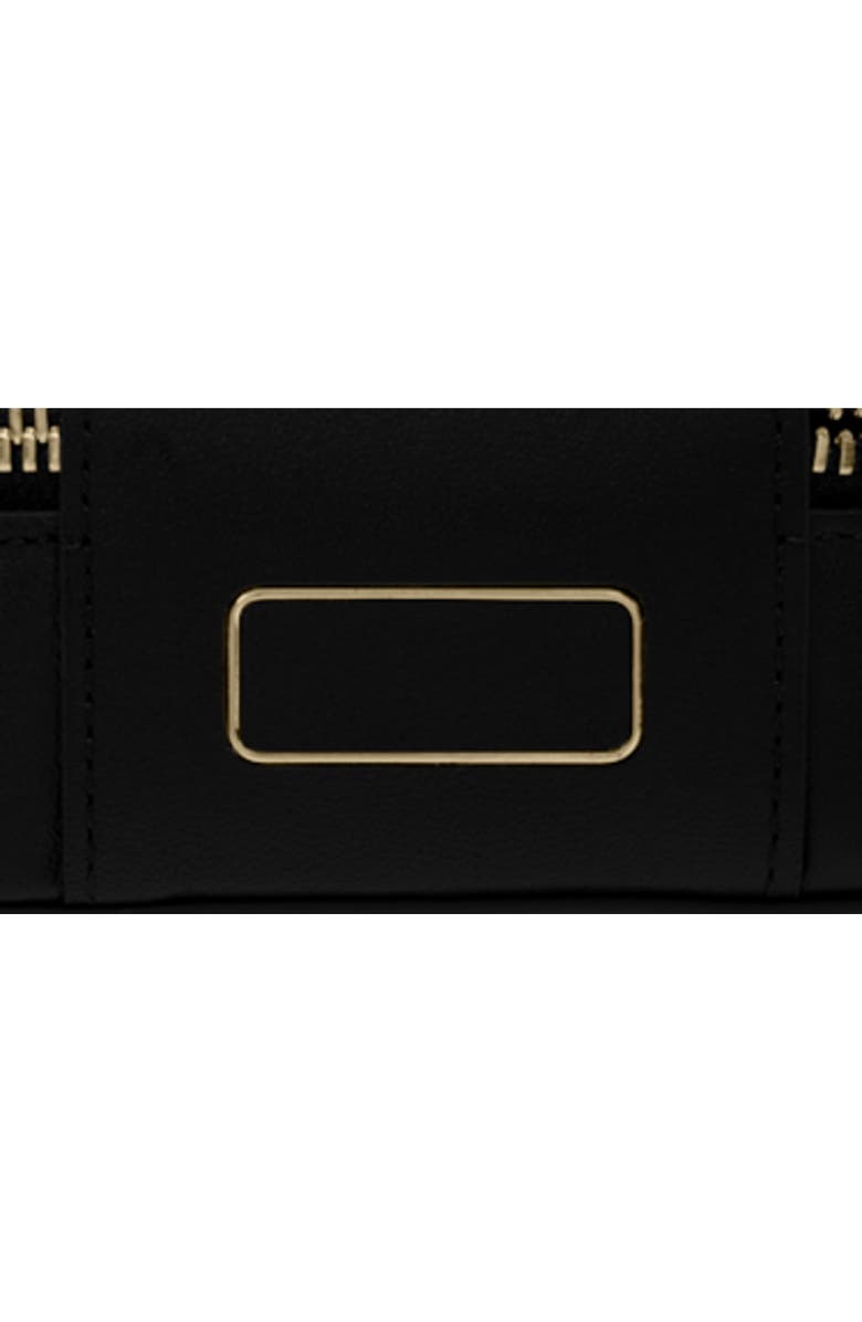 TUMI Leather Jewelry Case, Alternate, color, Black/ Light Gold