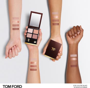 TOM FORD Eye Color Quad Eyeshadow Palette & Lipstick Gift Set $129  
