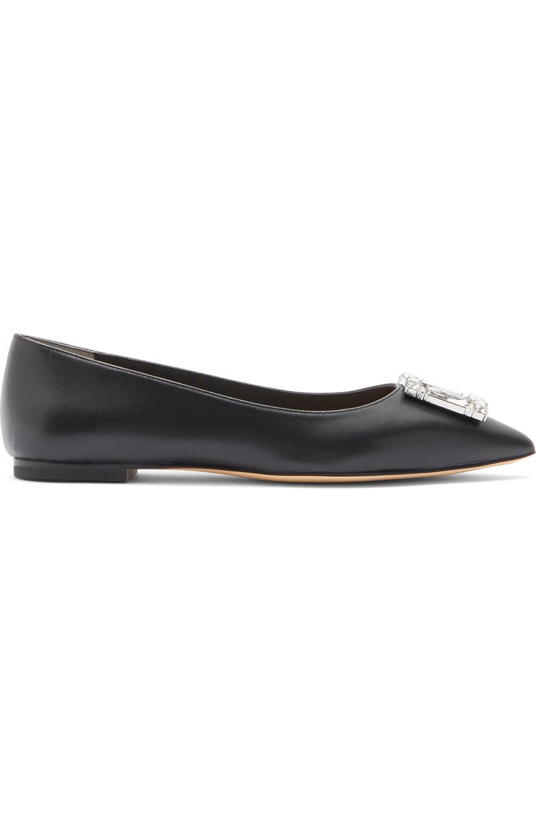 Stuart Weitzman June Flat, Alternate, color, Black