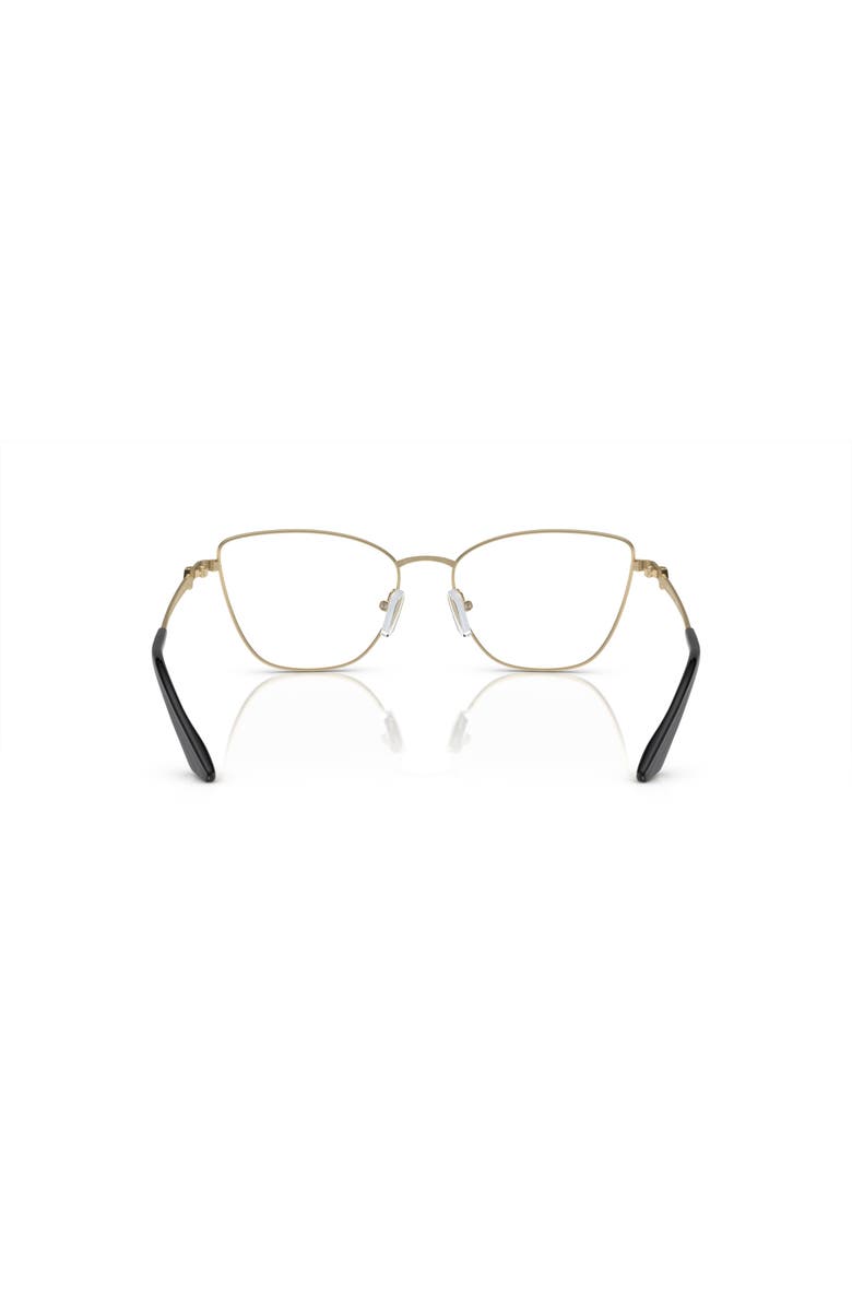 Armani Exchange 53mm Cat Eye optical glasses, Alternate, color, Gold