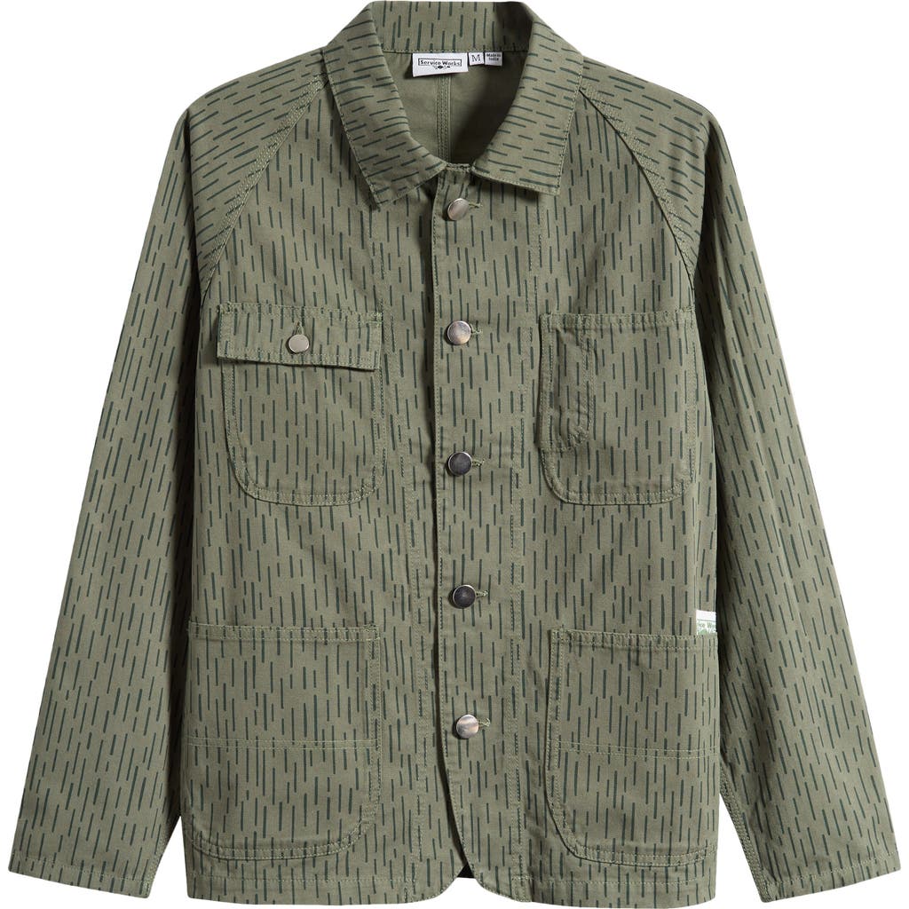 Service Works Raindrop 2.0 Coverall Jacket In Green
