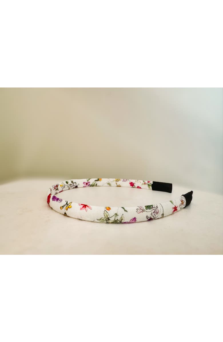 Piper&Cloth Petite Petals Headband, Main, color, Wildflower Waltz