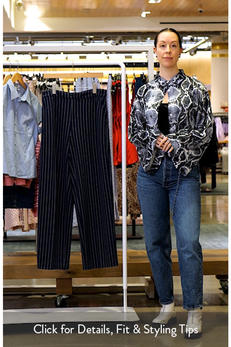 Leno Pinstripe Pants video