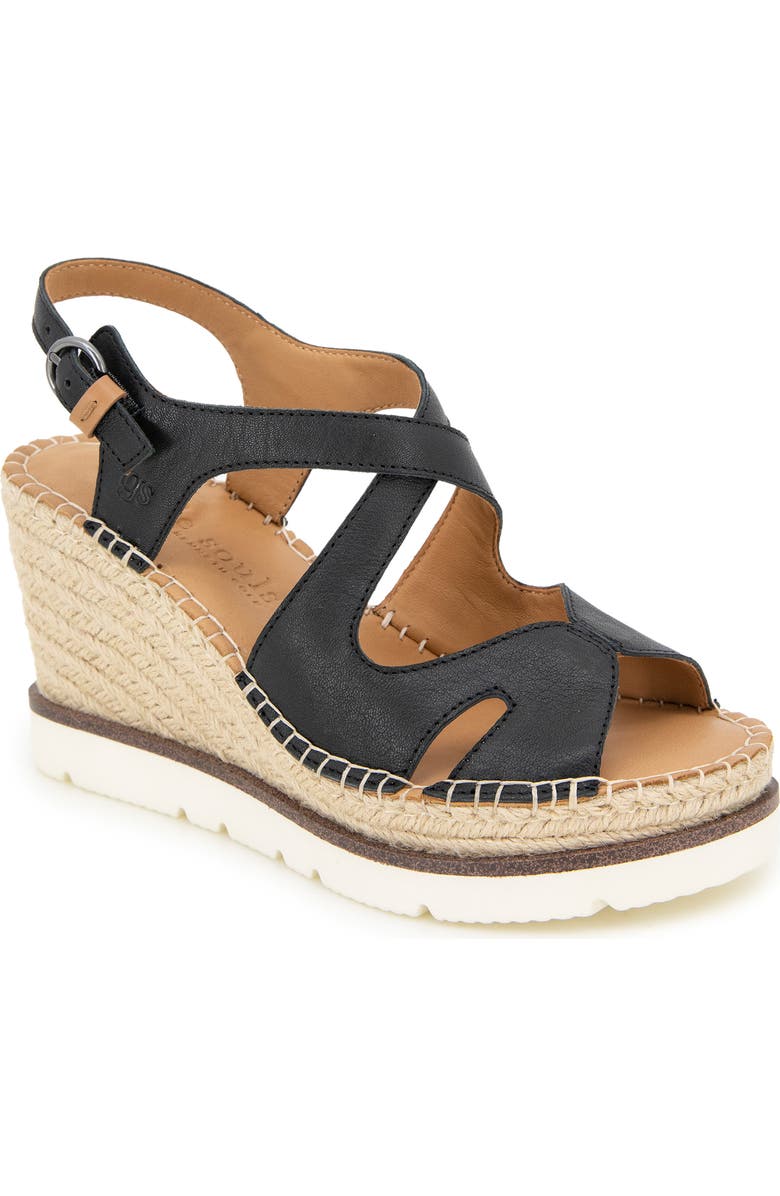 Gentle Souls Elise Slingback Espadrille Platform Wedge Sandal, Main, color,
