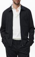 MANGO Zip-Up Sweatshirt