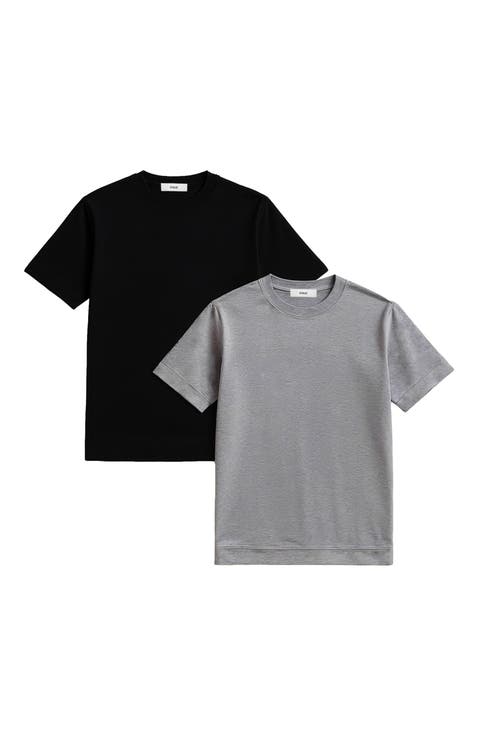 ★RECTO★MENS CASHMERE BLEND LOOSE FIT T-SHIRT★6479_6480★ RECTO - Official Website