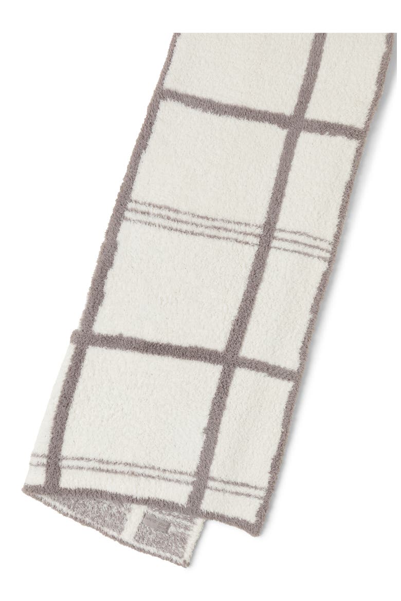 CozyChic® Windowpane Check Stroller Blanket, Alternate, color, CREAM/ BEACH ROCK
