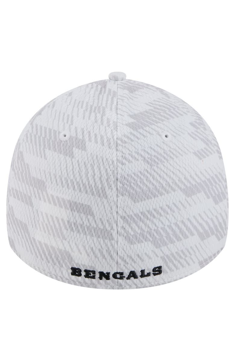 New Era Men's New Era  White Cincinnati Bengals Gameday Graded 39THIRTY Flex Hat, Alternate, color, 