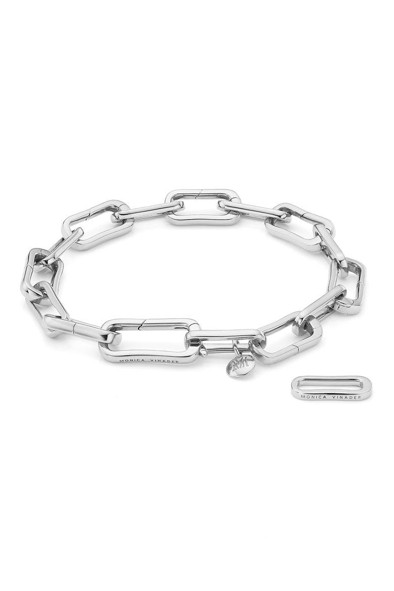 Alta Capture Charm Bracelet, Main, color, SILVER