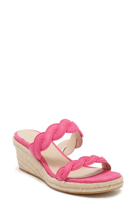 Twist Espadrille Wedge Sandal