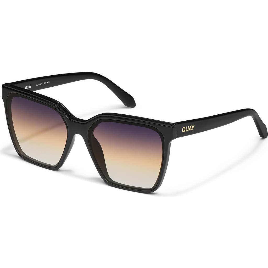 QUAY QUAY LEVEL UP 60MM SQUARE SUNGLASSES