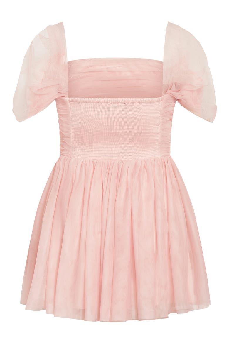 Lulu Fit & Flare Minidress, Alternate, color, DUSTY PINK