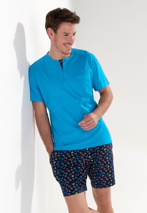 Hom California Short Sleepwear In Multico Print