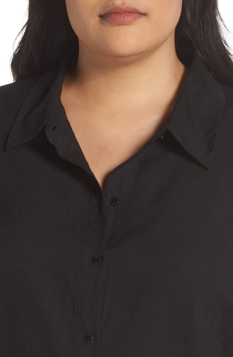 Eileen Fisher Tencel<sup>®</sup> Lyocell Shirt, Alternate, color,
