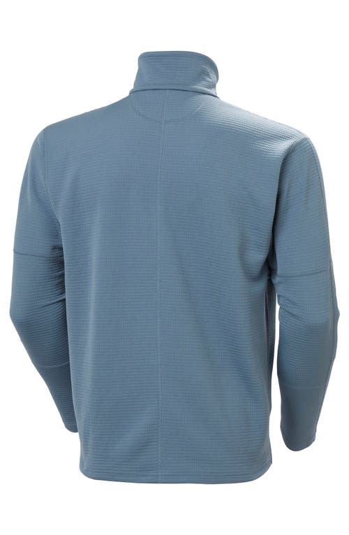 Helly Hansen Evolved Air Half Zip Midalyer Pullover In Washed Navy