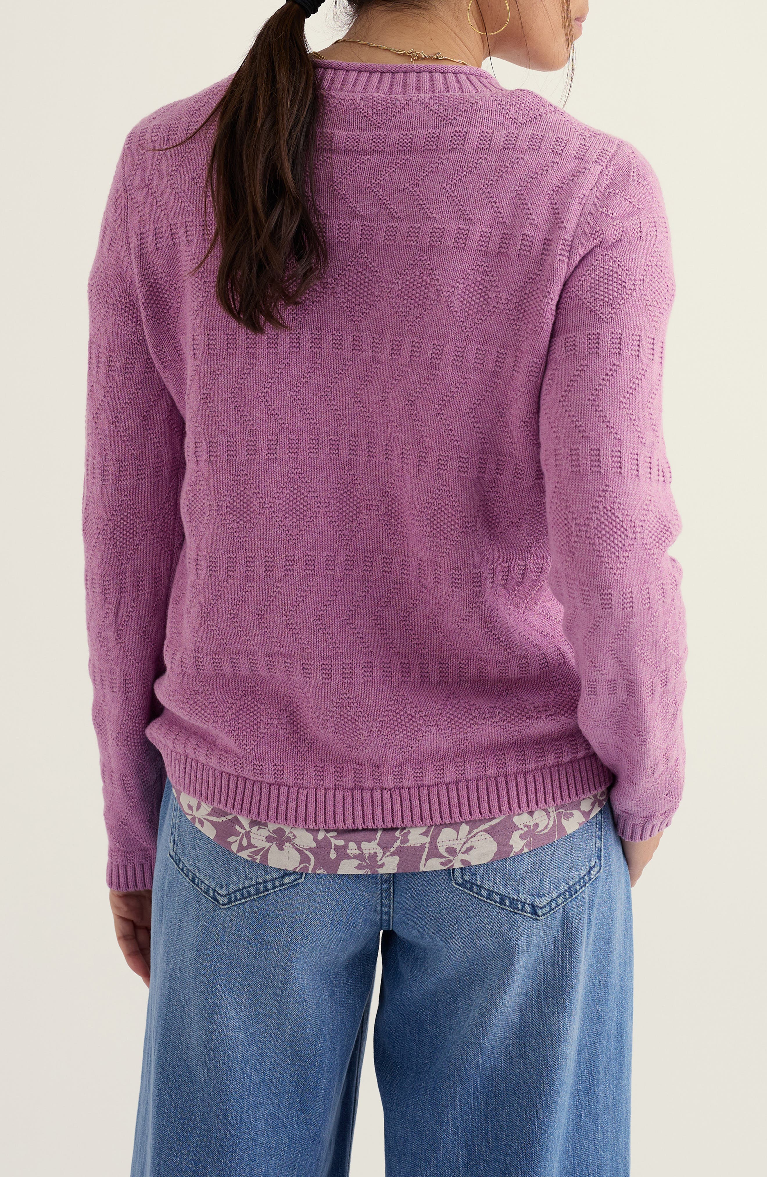 Kinter Organic Cotton Crewneck Sweater - image 2