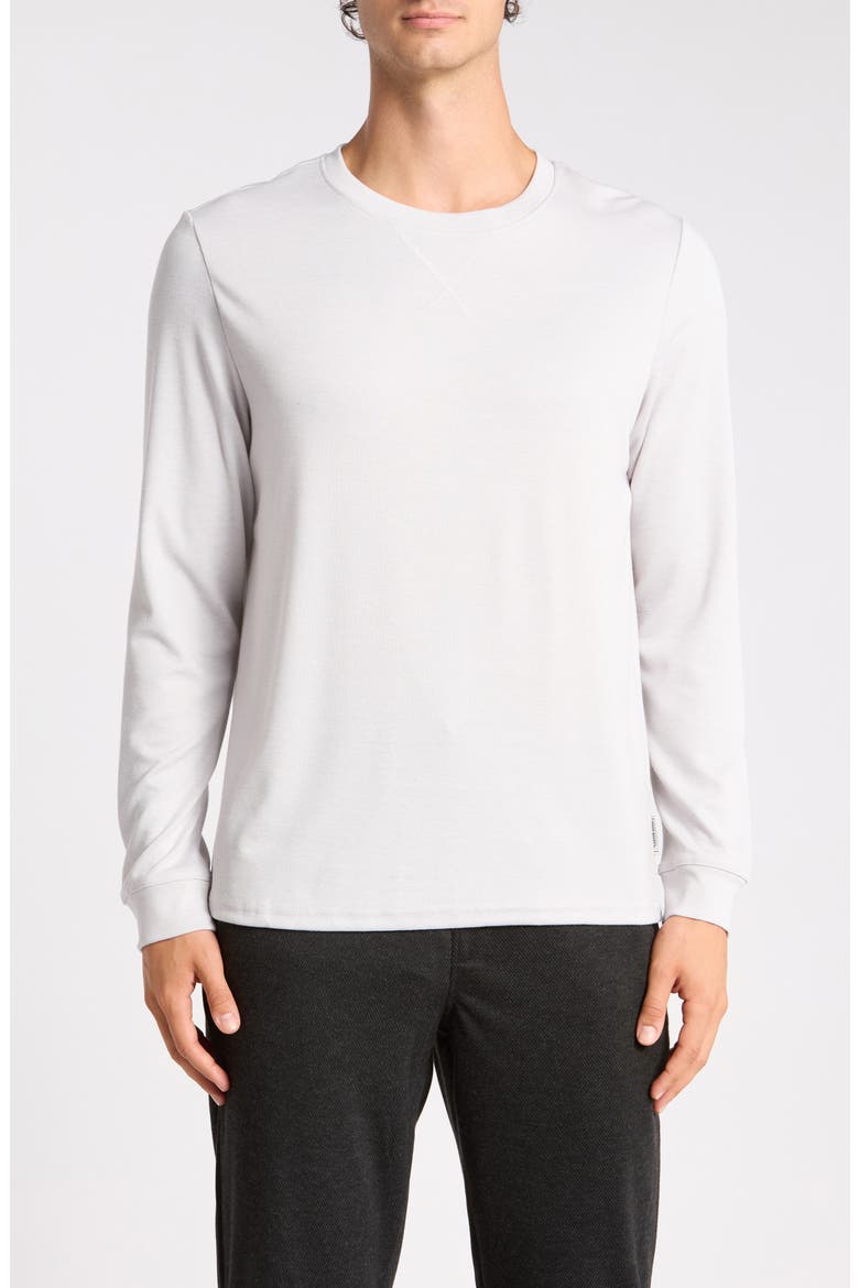 Chalet Textured Lounge Top, Main, color, MODERN SAND HEATHER