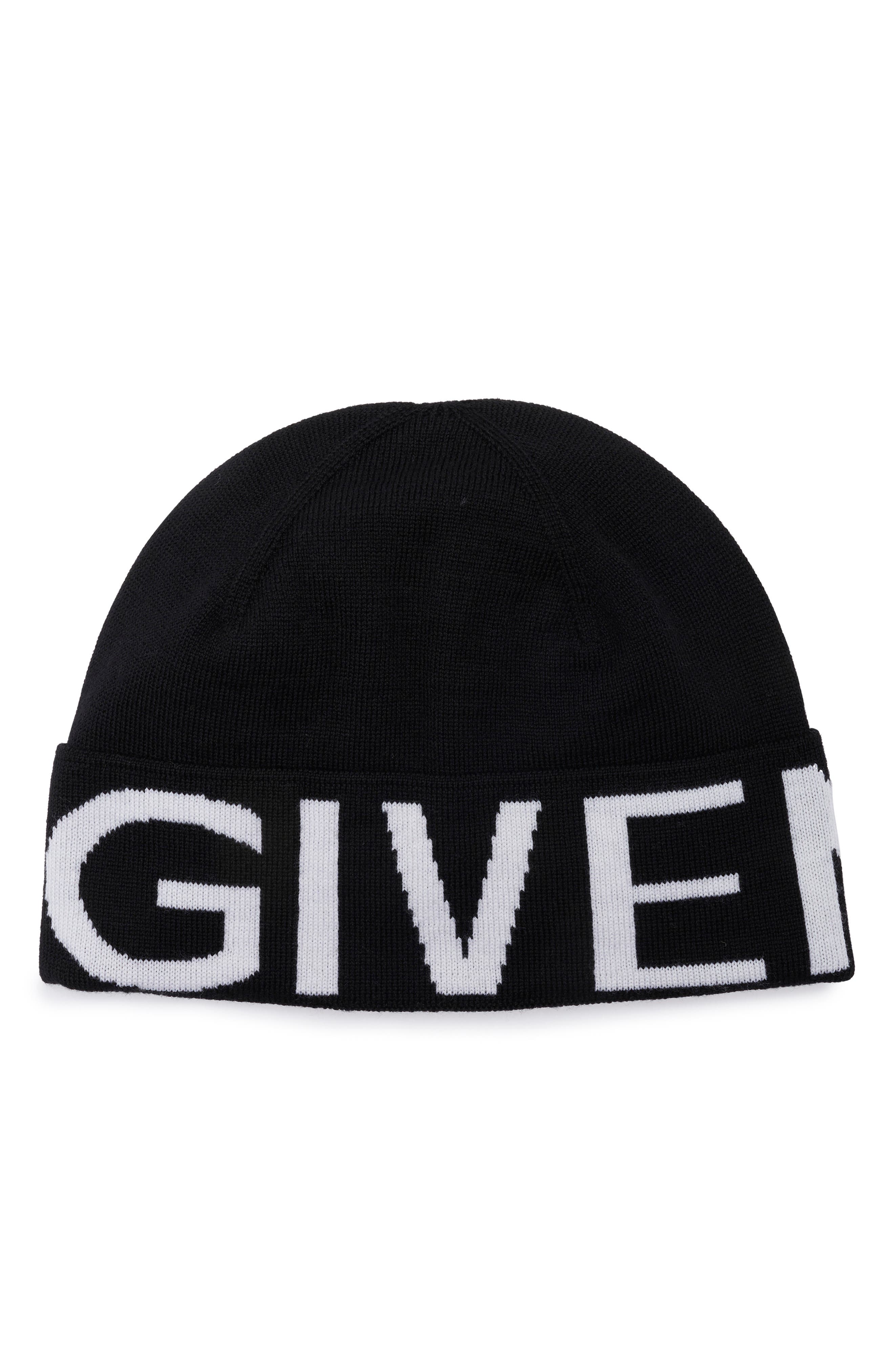 Givenchy Logo Wool Beanie