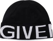 Givenchy Logo Wool Beanie