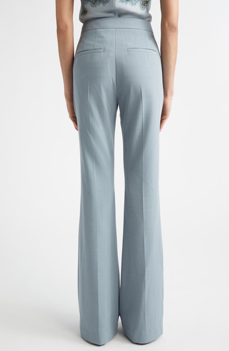 A.L.C. Sophie II Flare Wool Blend Pants, Alternate, color, Slate Blue