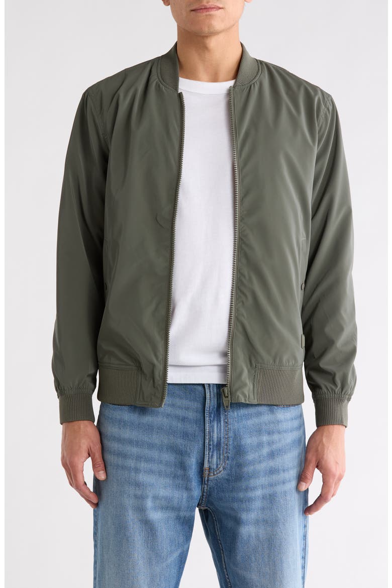 Bomber Jacket, Main, color, DUSTY OLIVE