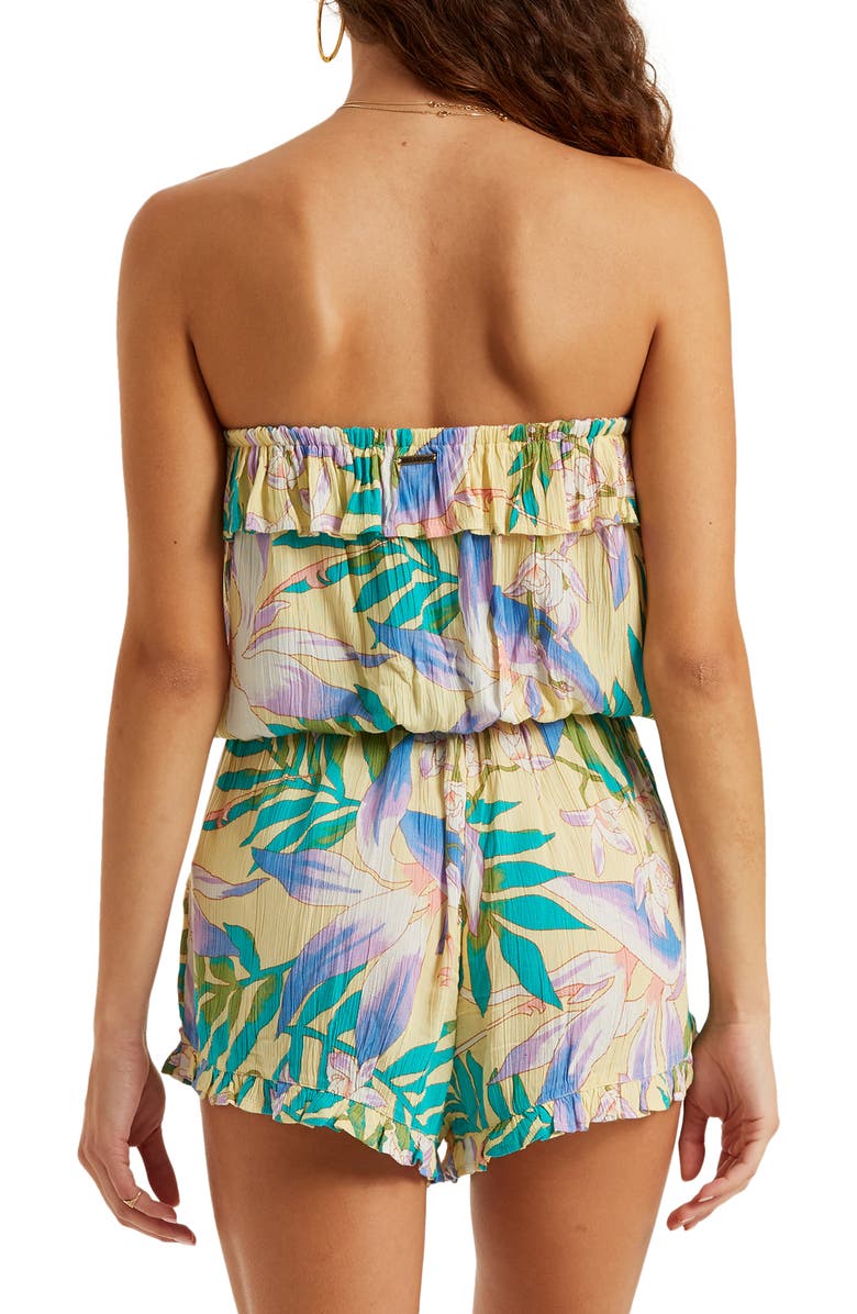 Billabong Pocket Flower Romper, Alternate, color,
