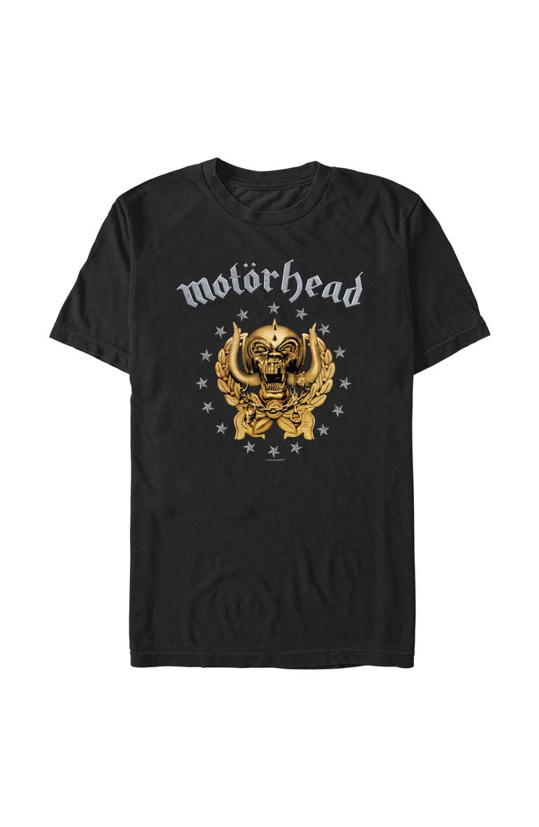 Motorhead Men's Motorhead Golden Snaggletooth Graphic T-Shirt, Main, color, Black