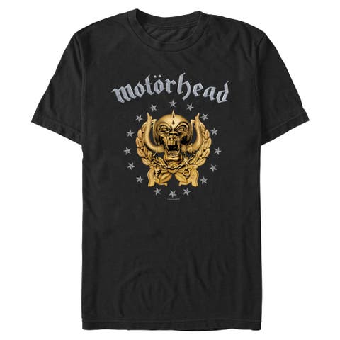 Men's Motorhead Golden Snaggletooth  Graphic T-Shirt